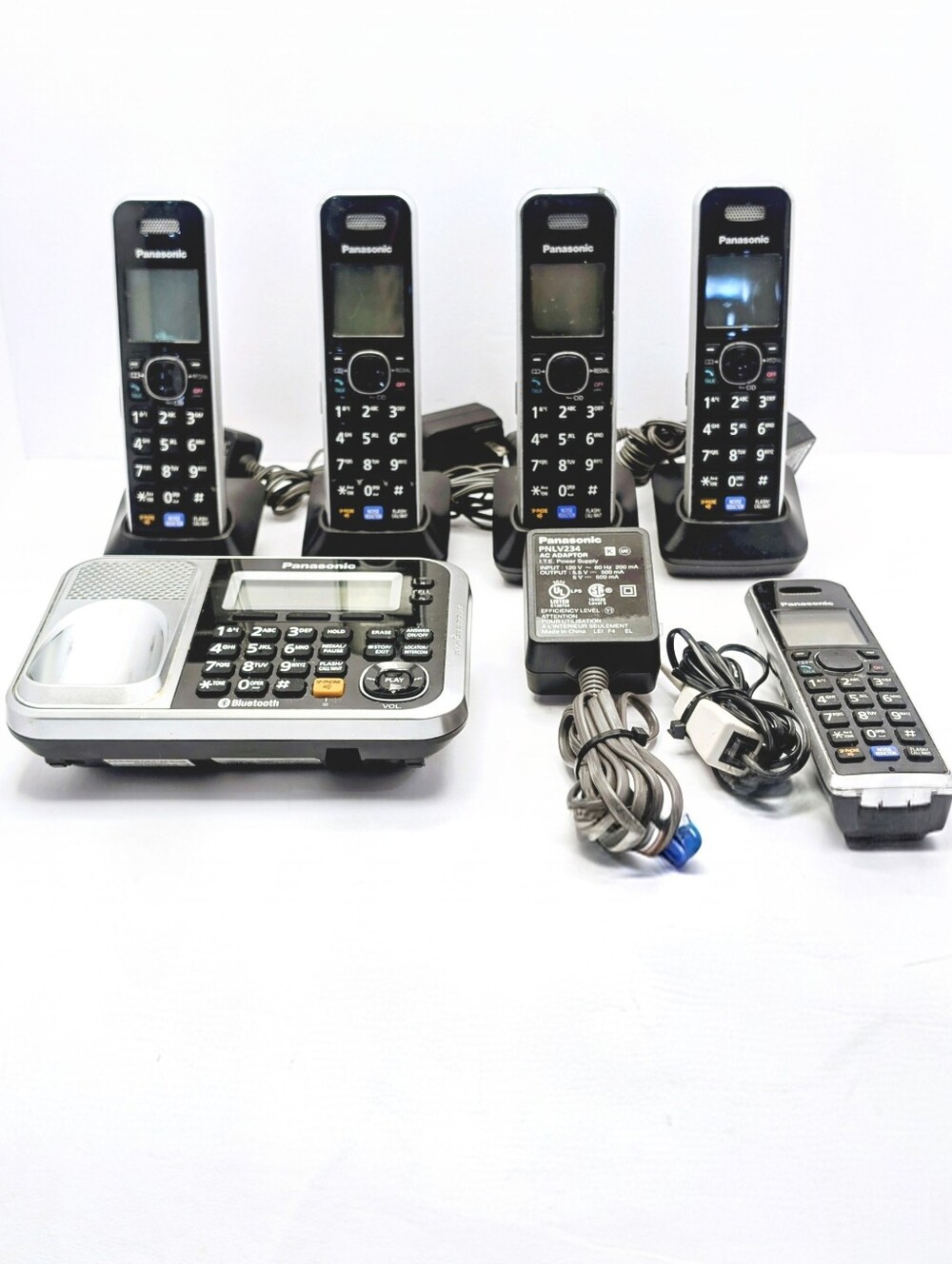 Panasonic KX-TG7871 KX-TG7875 5 Handset Office Cordless Phone System